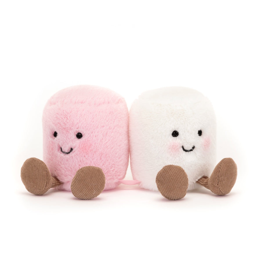 Amuseables Pink and White Marshmallows - 5x4 Inch by Jellycat