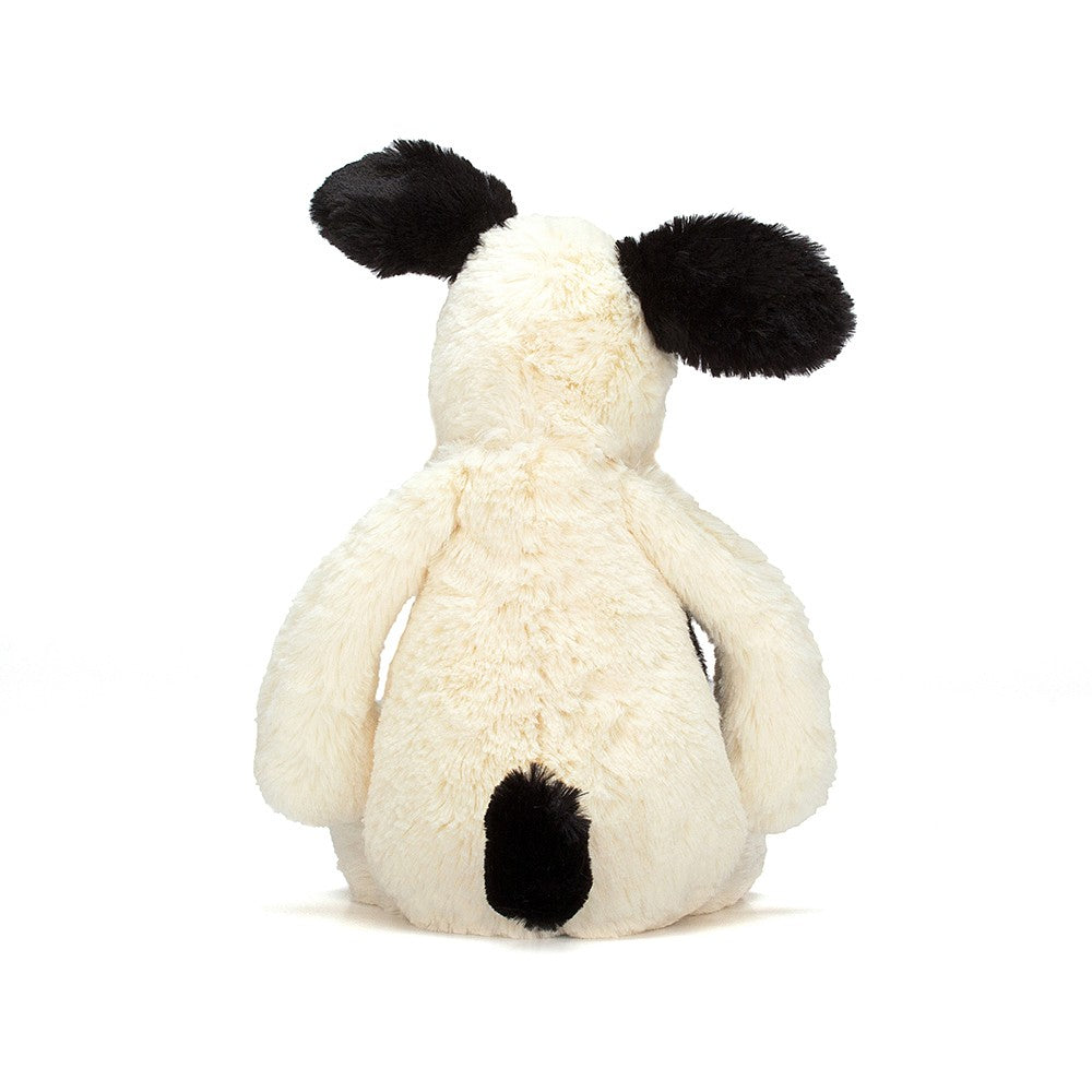 Bashful Black + Cream Puppy - Original by Jellycat