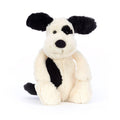 Bashful Rufferty Black + Cream Puppy - Little by Jellycat